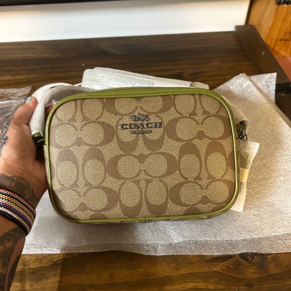 Coach Jamie Camera Bag khaki/olive green